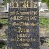 Billes Michael 1848-1907 Botscher Anna 1853-1922 Grabstein